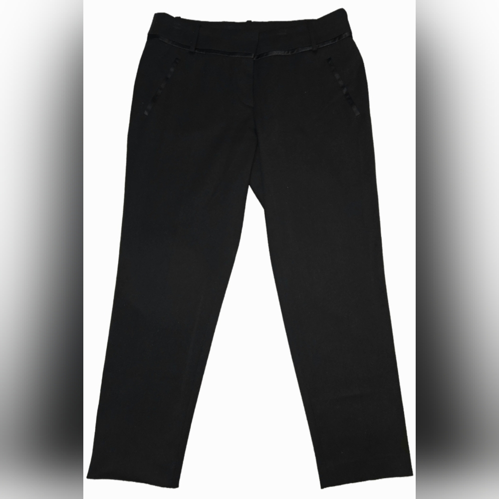 LOFT Black Trouser Pants Marisa Fit Size 6 - Picture 6 of 12